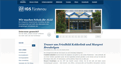 Desktop Screenshot of igs01.igs-fuerstenau.de