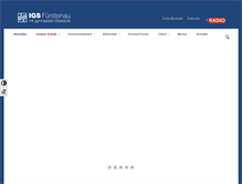 Tablet Screenshot of igs-fuerstenau.de